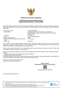 nomor induk berusaha