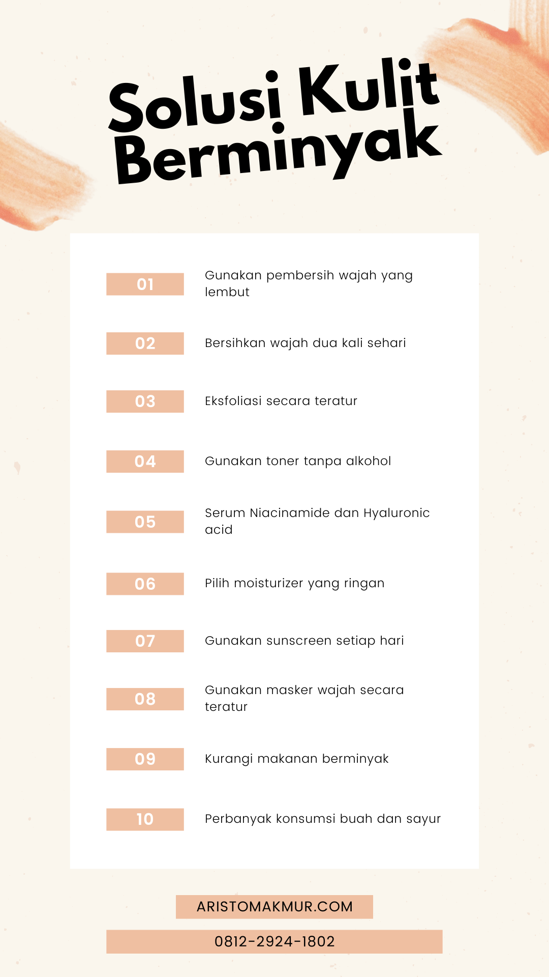 Solusi Kulit Berminyak