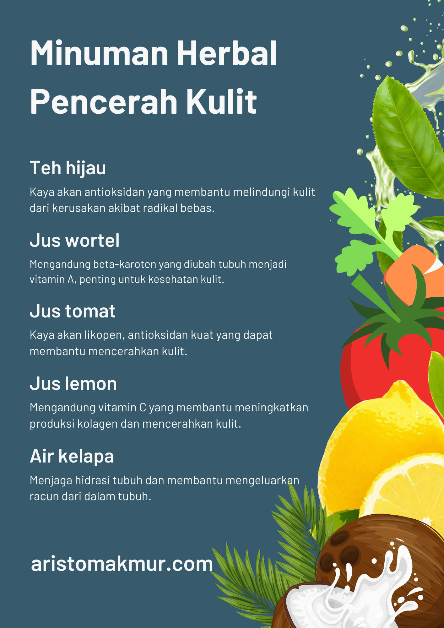 Minuman Herbal Pencerah Kulit