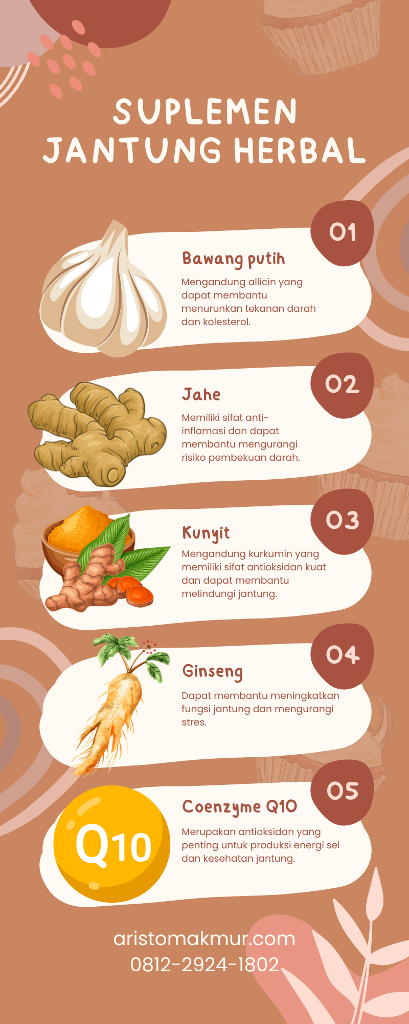 Suplemen Jantung Herbal
