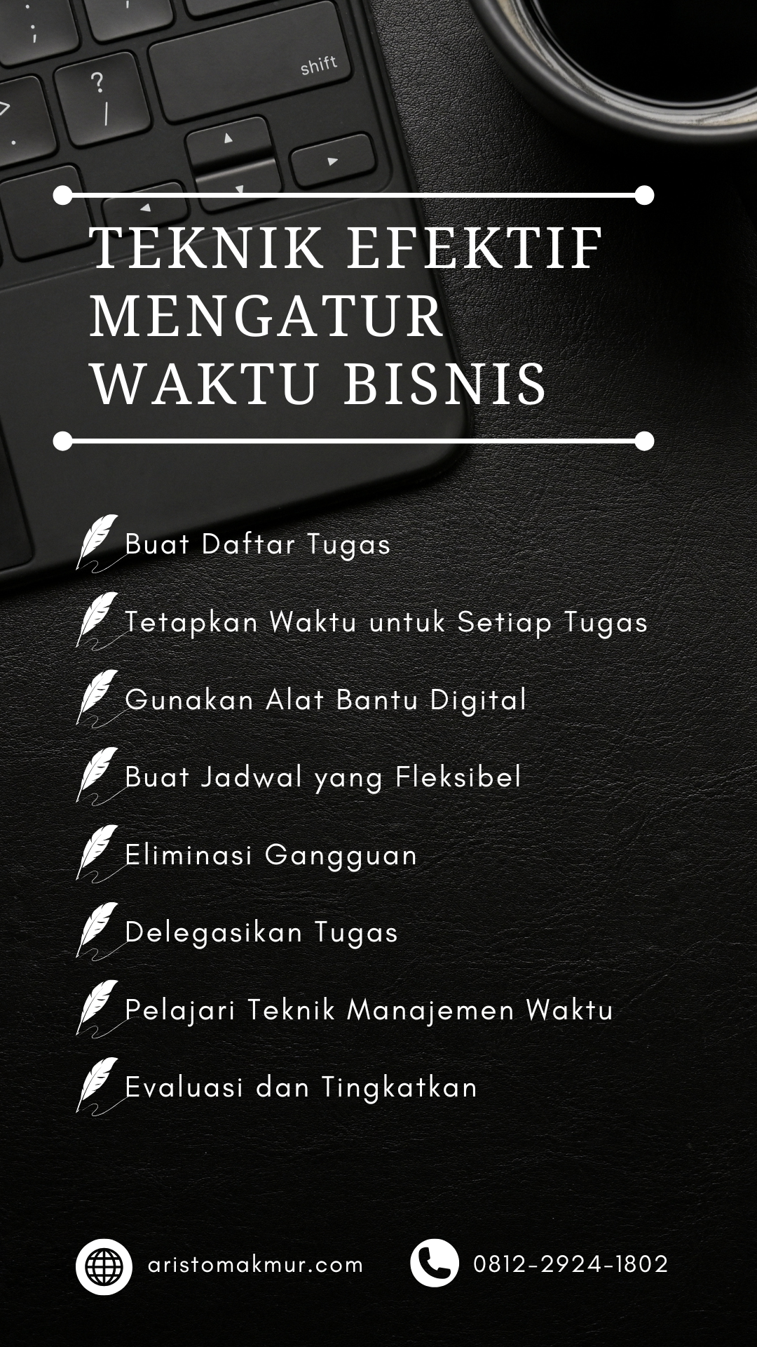 Teknik Efektif Mengatur Waktu Bisnis