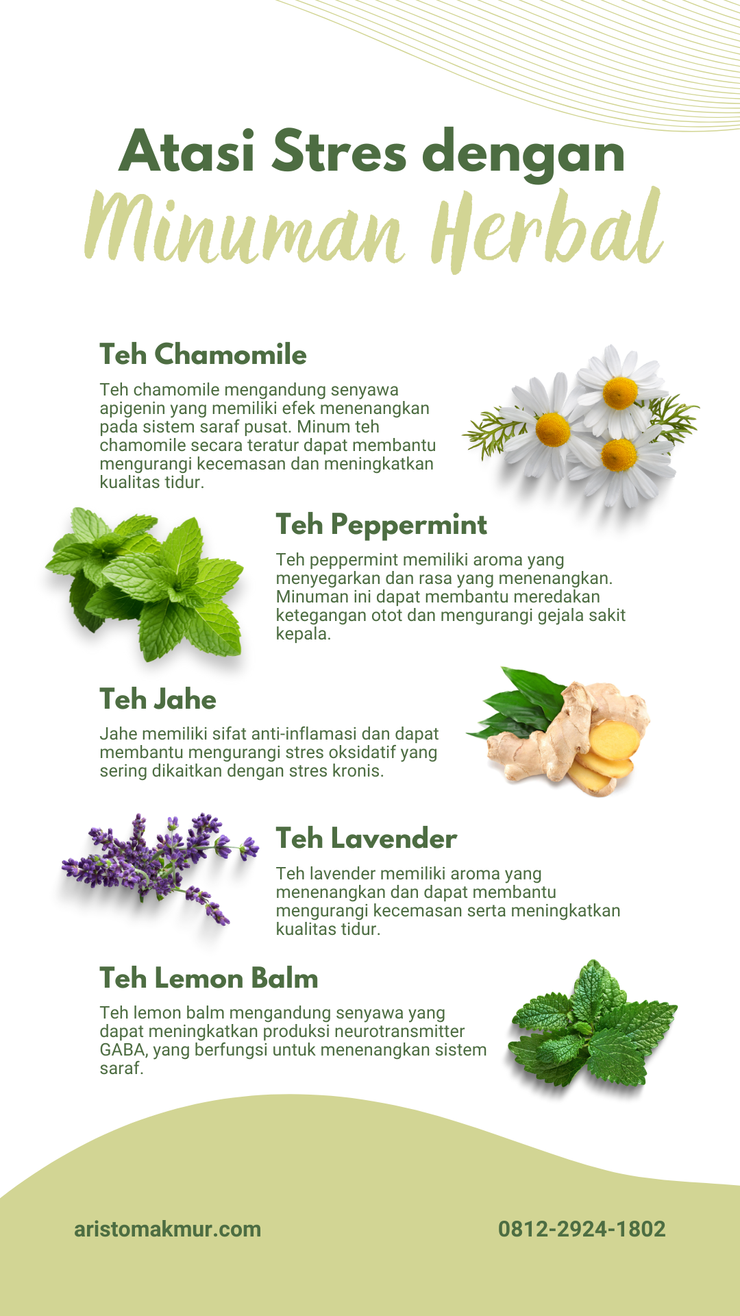 Atasi Stres Dengan Minuman Herbal