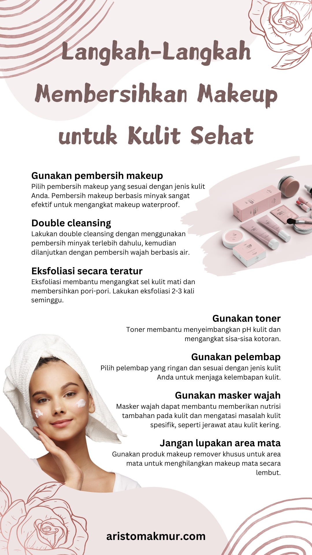 Langkah Langkah Membersihkan Makeup Untuk Kulit Sehat (1)