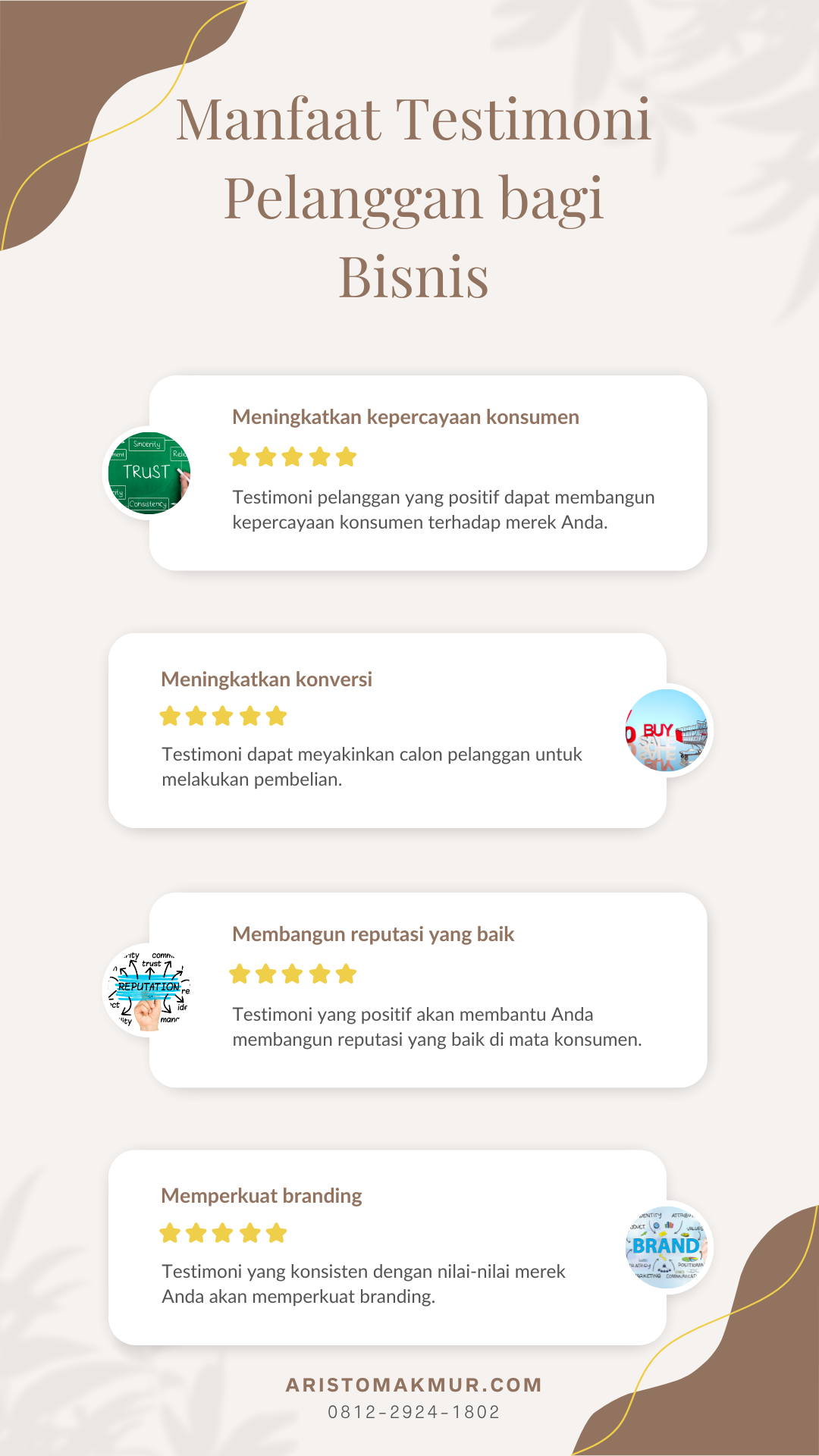 Manfaat Testimoni Pelanggan Bagi Bisnis
