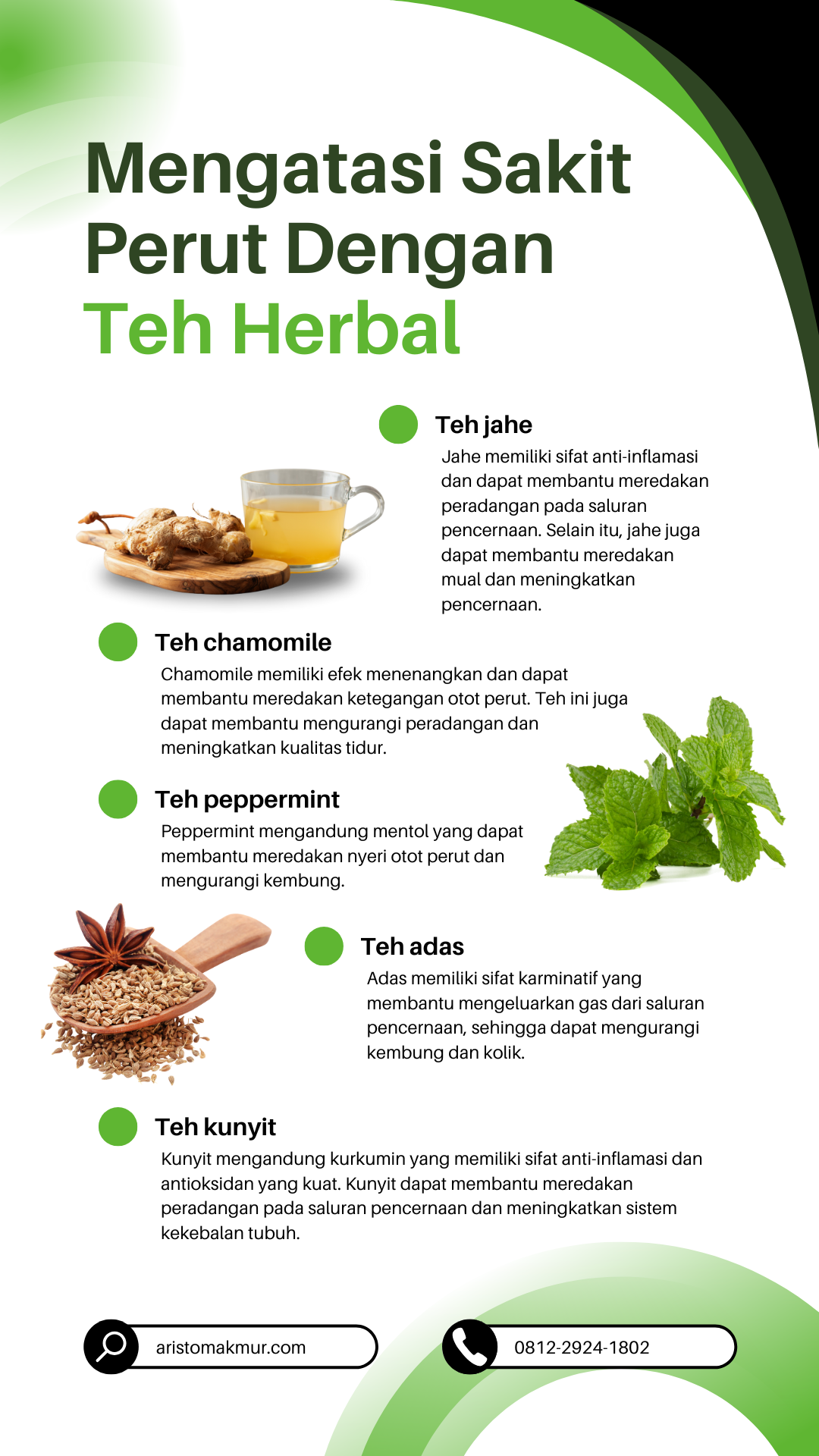 Mengatasi Sakit Perut Dengan Teh Herbal