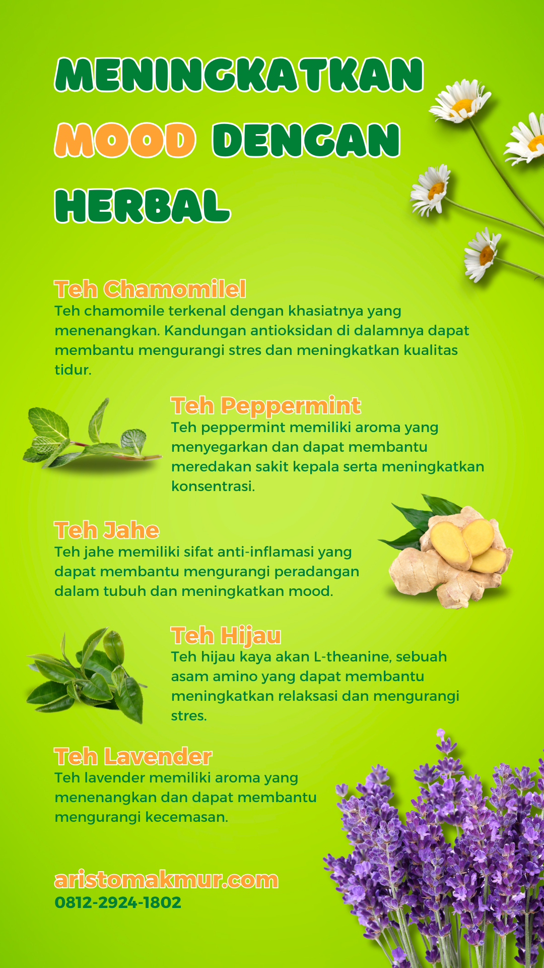 Meningkatkan Mood Dengan Herbal