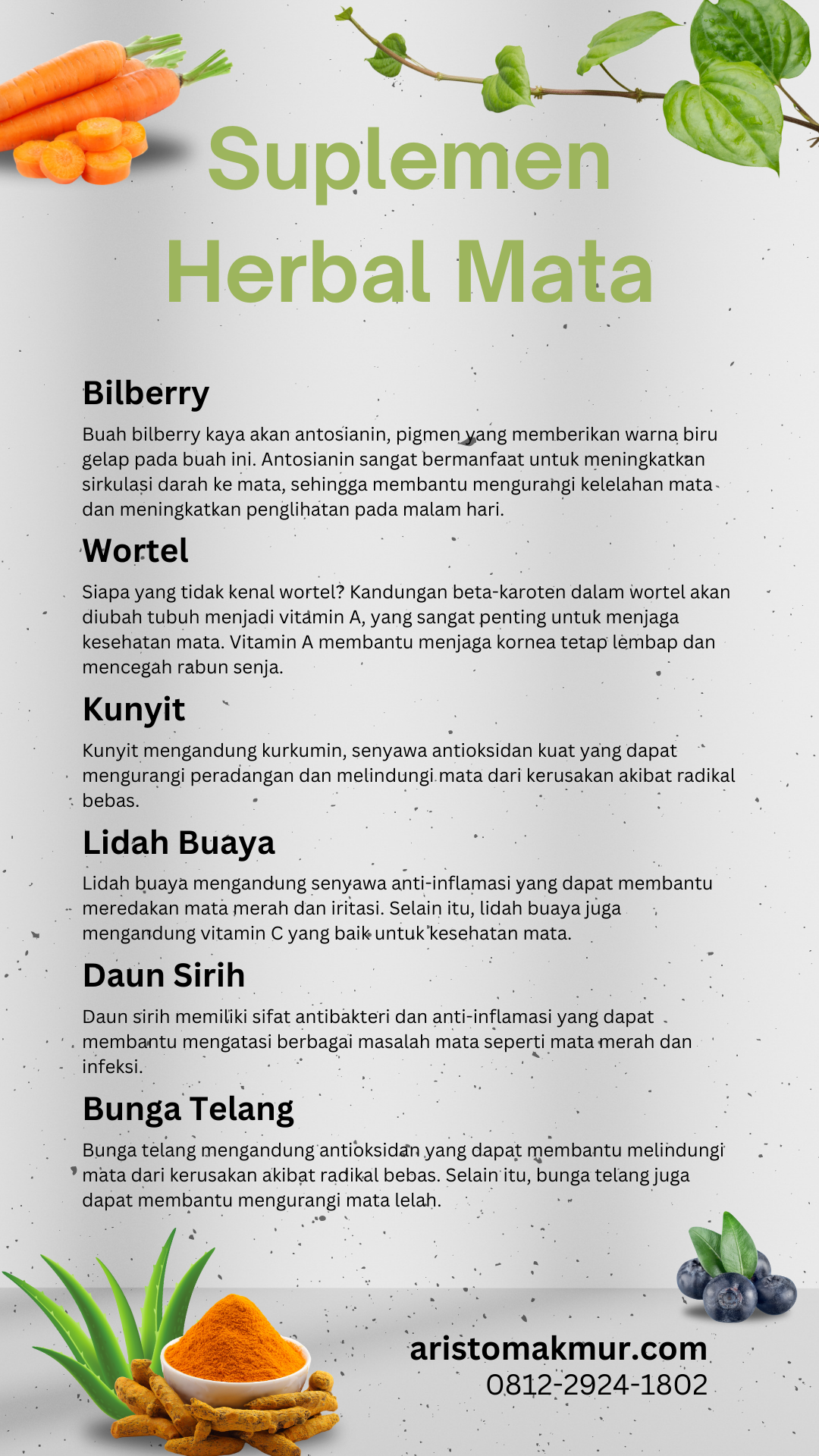 Suplemen Herbal Mata