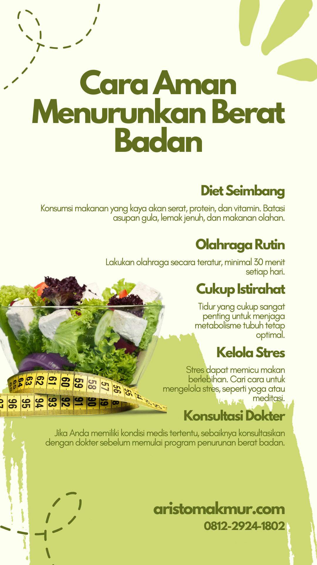 Cara Aman Menurunkan Berat Badan