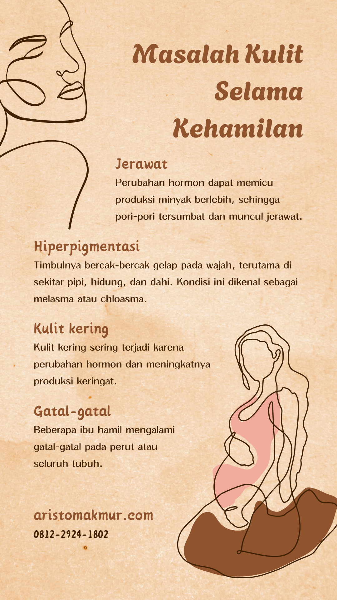 Masalah Kulit Selama Kehamilan